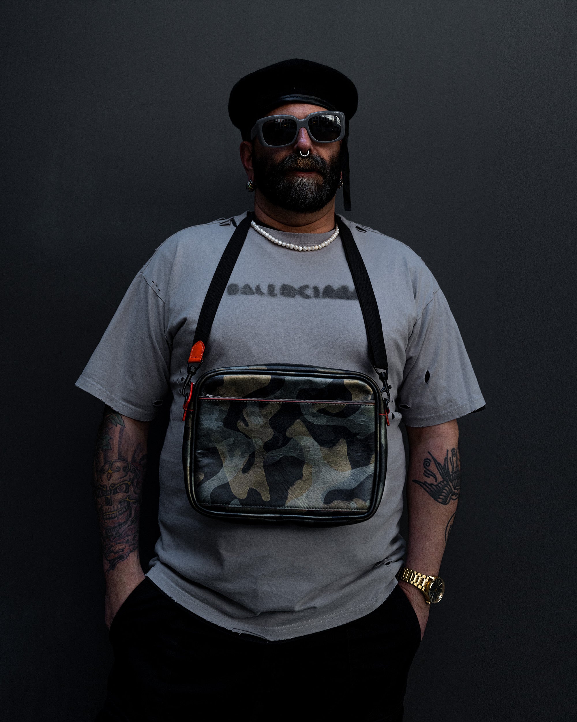 Camo camera bag online