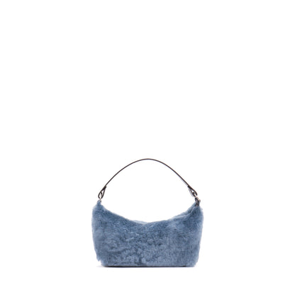 BABY SLING BLUE SHEARLING