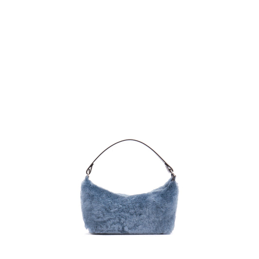 BABY SLING BLUE SHEARLING