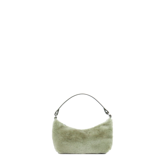 BABY SLING GREEN SHEARLING