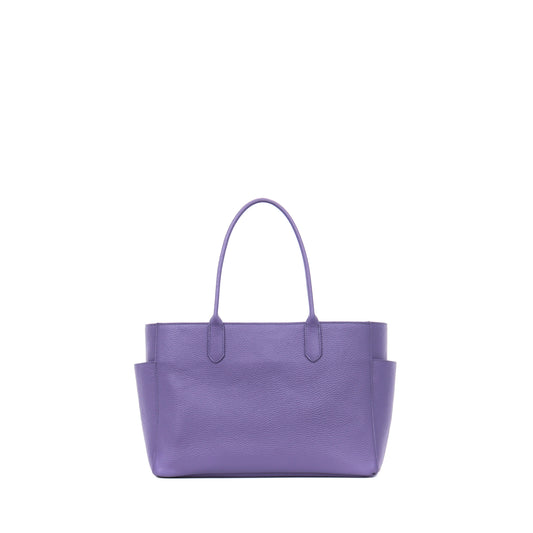 EAST WEST POCKET TOTE ORCHID CALF