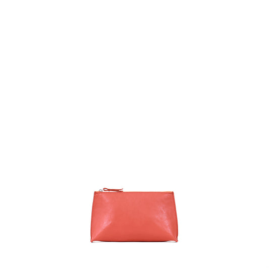 LIPSTICK POUCH CORAL CALF