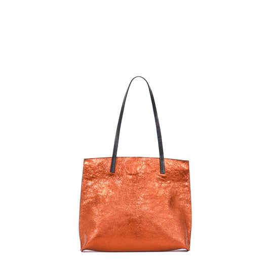 MEZZO SHOPPER CRINKLED COPPER