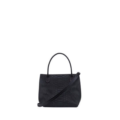 MINI DAY BAG BLACK PYTHON