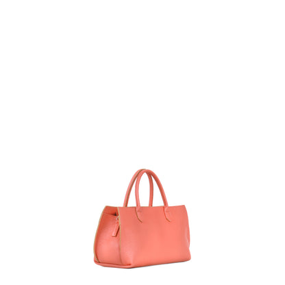 SMALL DAY BAG GERANIUM CALF