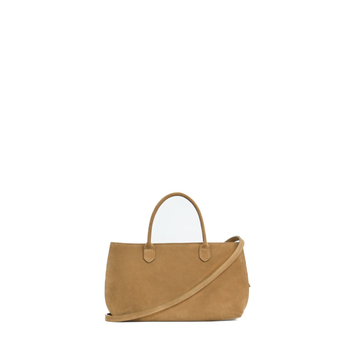SMALL DAY BAG OCHRE SUEDE
