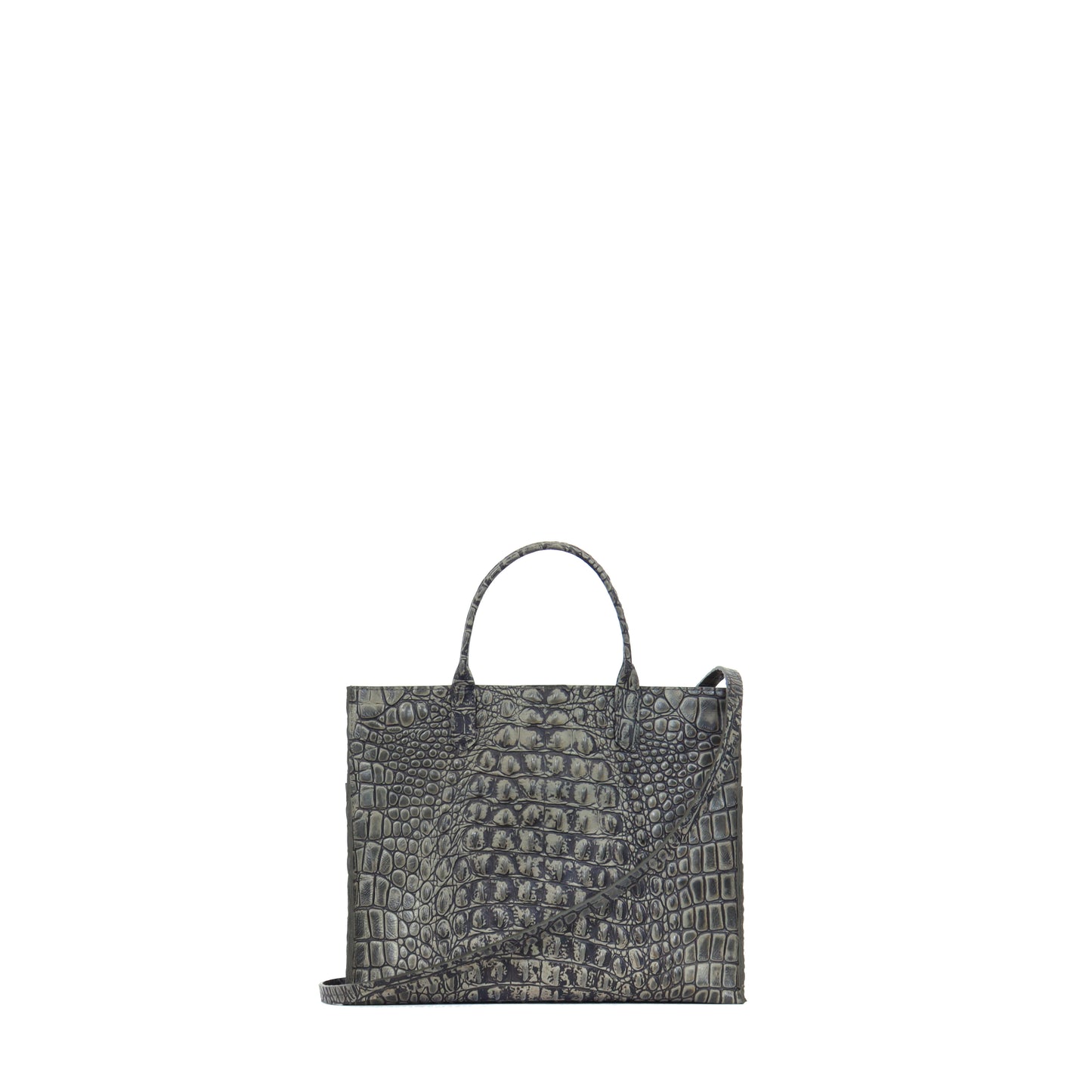 SMALL HARBOR TOTE FATIGUE EMBOSSED CROC