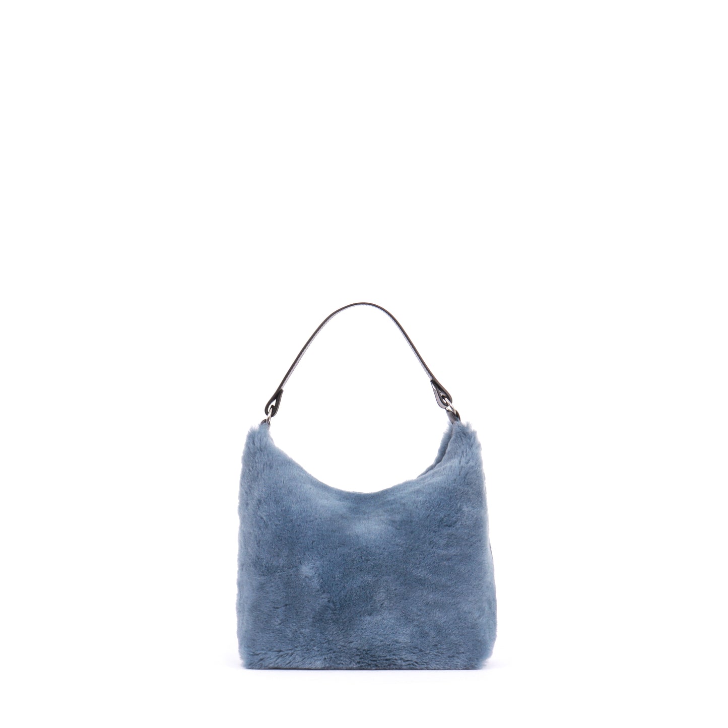 SOFT ZIP BLUE SHEARLING