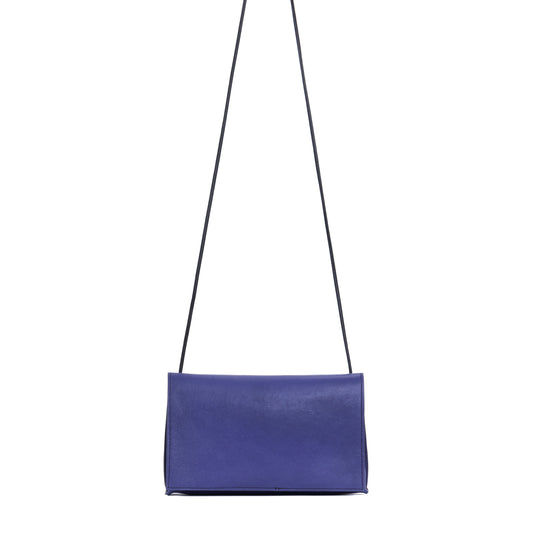 STRAPPY FOLDOVER LAPIS CALF