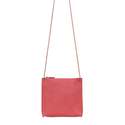 STRAPPY POUCH GERANIUM CALF