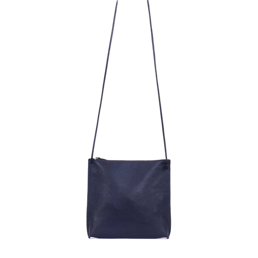 STRAPPY POUCH NAVY CALF