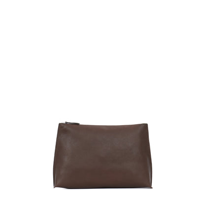 TRAVEL POUCH BROWN CALF