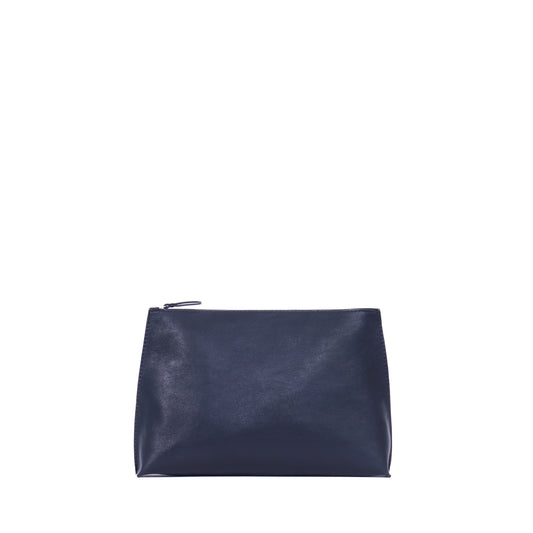 TRAVEL POUCH NAVY CALF