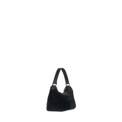 BABY SLING BLACK SHEARLING