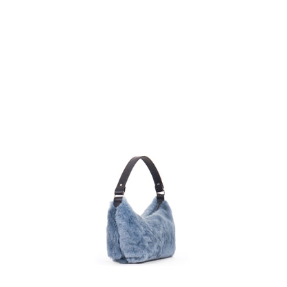 BABY SLING BLUE SHEARLING