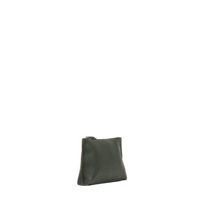 ESSENTIAL POUCH JUNGLE PEBBLED CALF