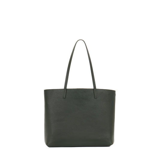 ESSENTIAL TOTE JUNGLE PEBBLED CALF