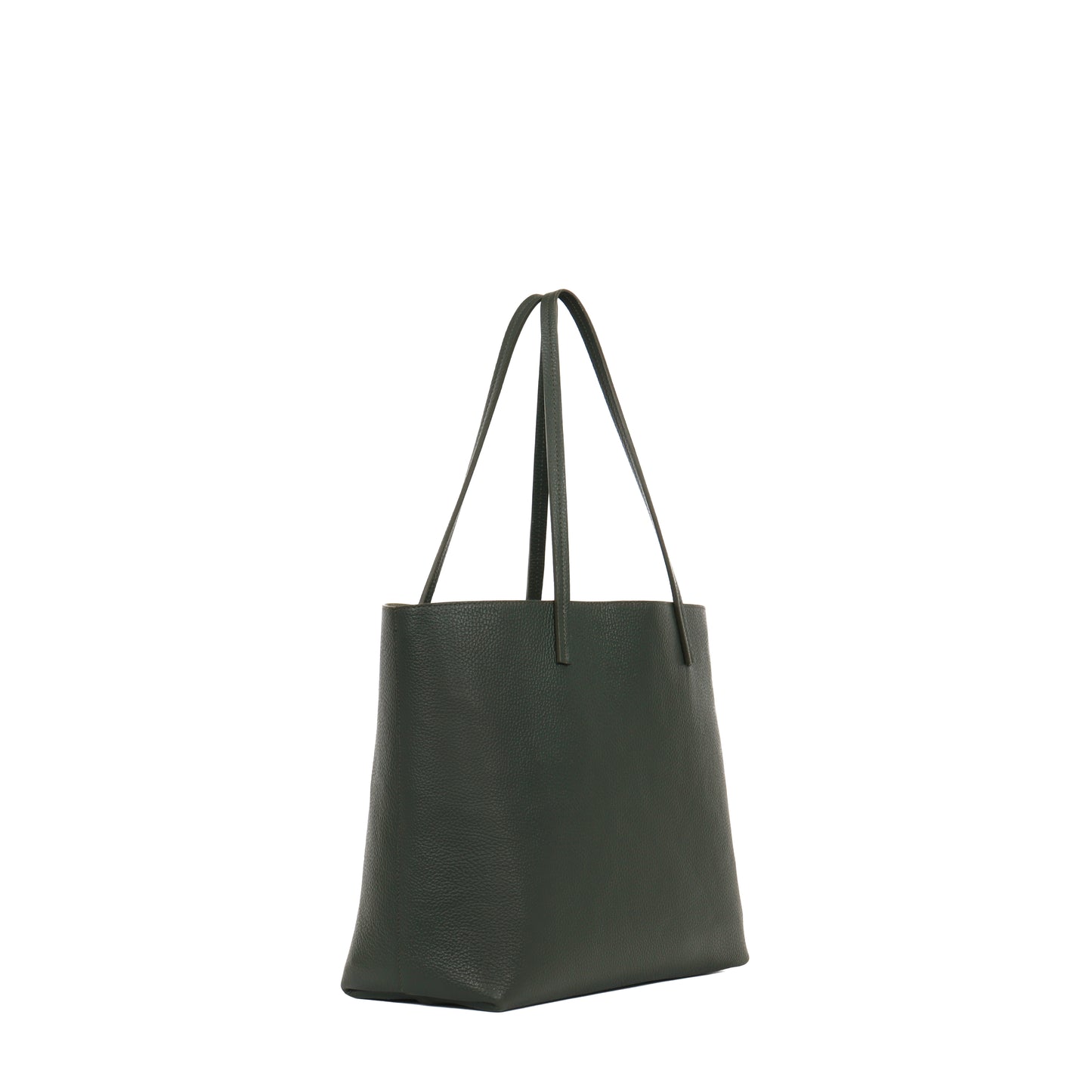 ESSENTIAL TOTE JUNGLE PEBBLED CALF