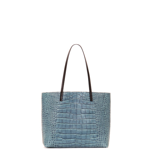 ESSENTIAL TOTE PACIFICA EMBOSSED GATOR