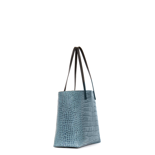 ESSENTIAL TOTE PACIFICA EMBOSSED GATOR