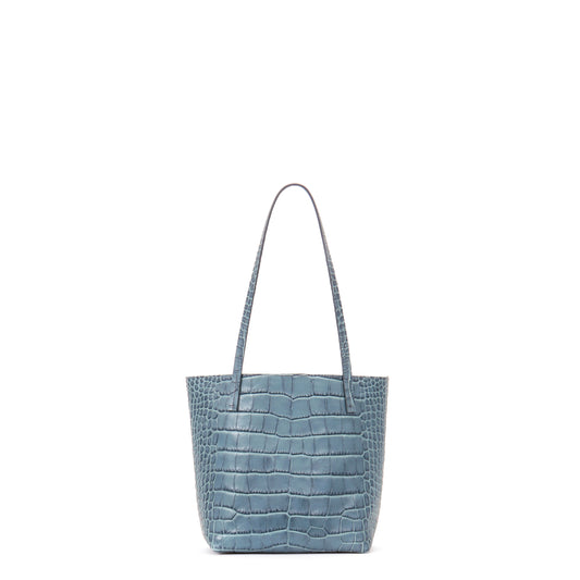 MINI ESSENTIAL TOTE PACIFICA EMBOSSED GATOR