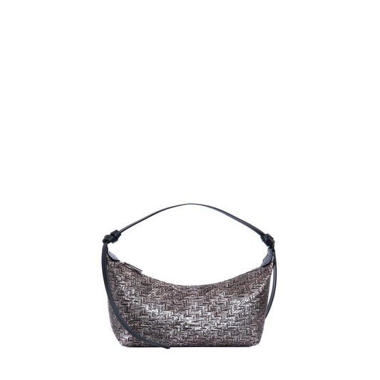 SLING BAG METAL WEAVE PYTHON