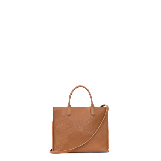 SMALL HARBOR TOTE LUGGAGE PEBBLED CALF