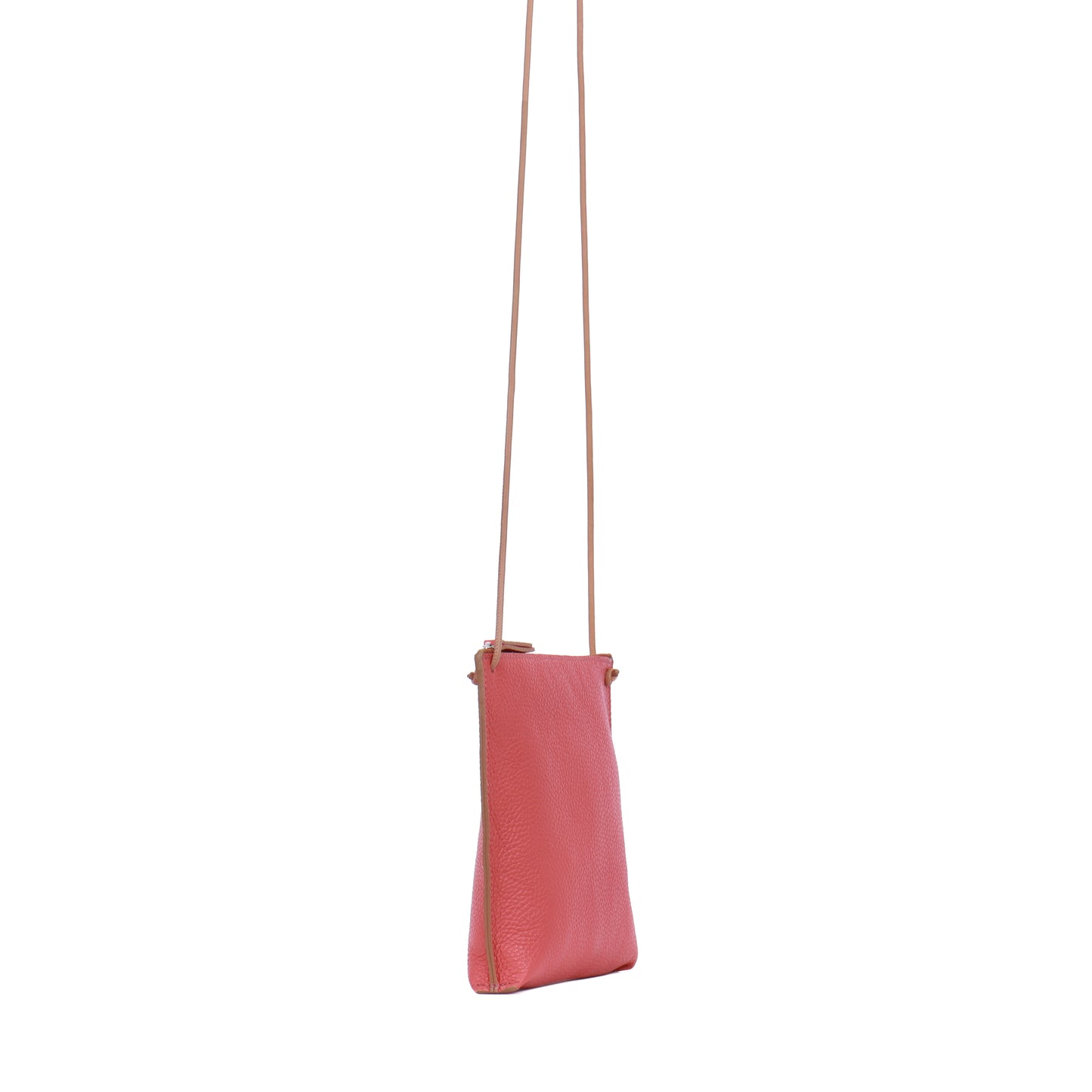 STRAPPY POUCH GERANIUM CALF