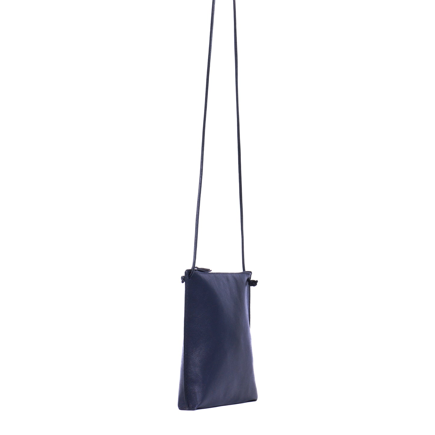 STRAPPY POUCH NAVY CALF