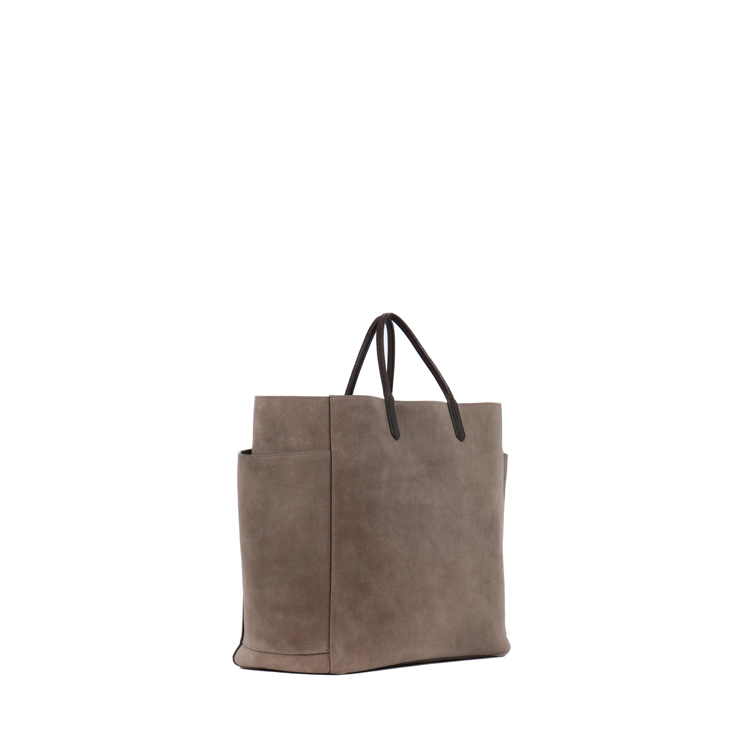 SUEDE TOTE BUCKSKIN